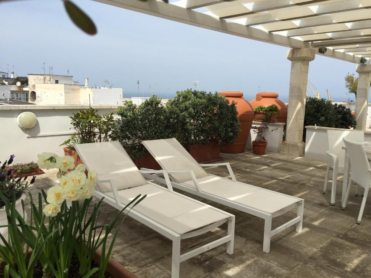Palazzo Dei Gesuiti Appartamento Con Terrazza Privata Monopoli Extérieur photo